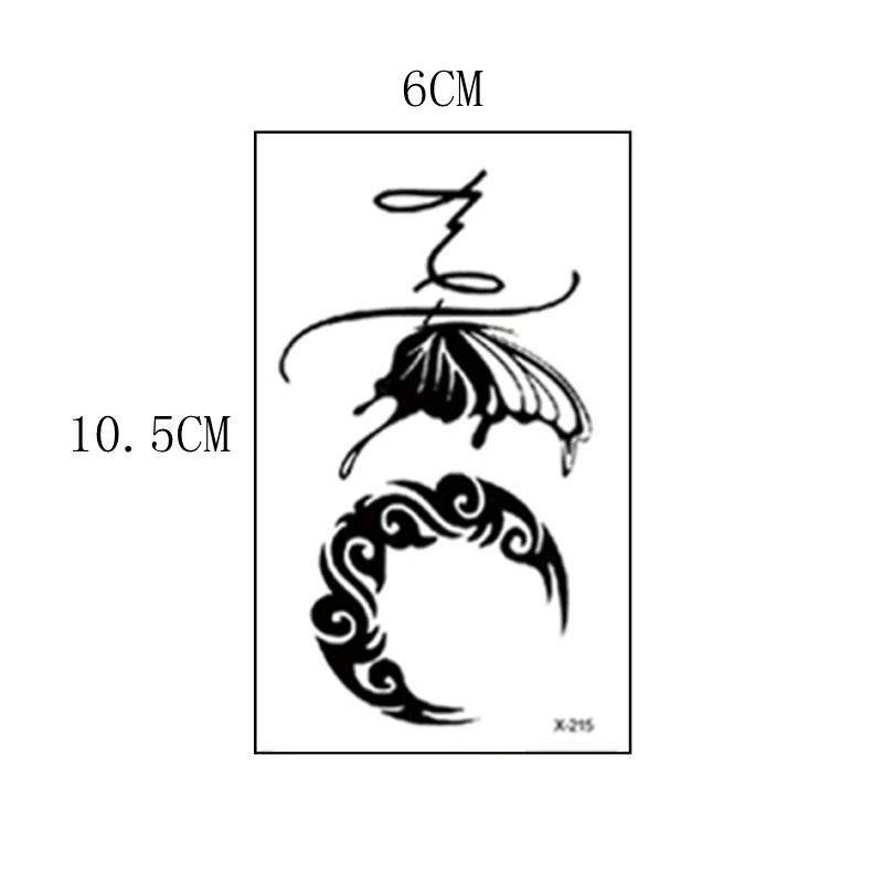 Temporary Tattoo Stickers,Small Size Butterfly Fake Tattoos, Waterproof Stickers,Arm,Cavicle, Ankle,Disposable Decorative Aart
