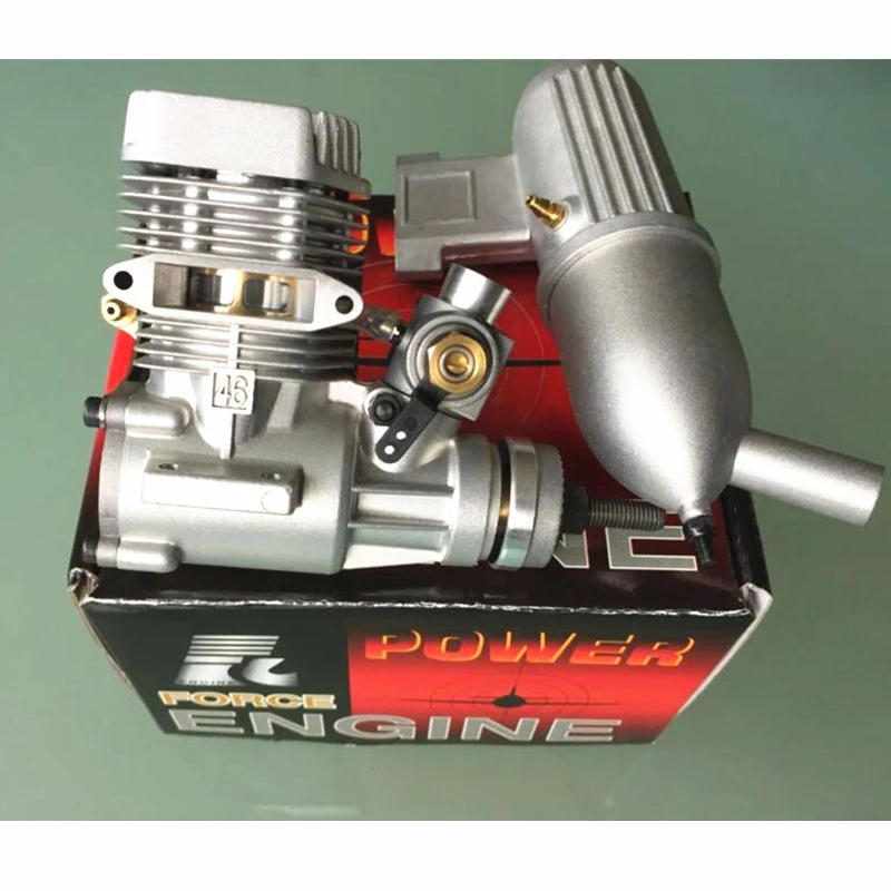 Тайвань FC S46AII 2 х тактный 7.45CC деталь нитро двигателя Himoto Redcat RC для самолет | Детали и аксессуары -10000081608365