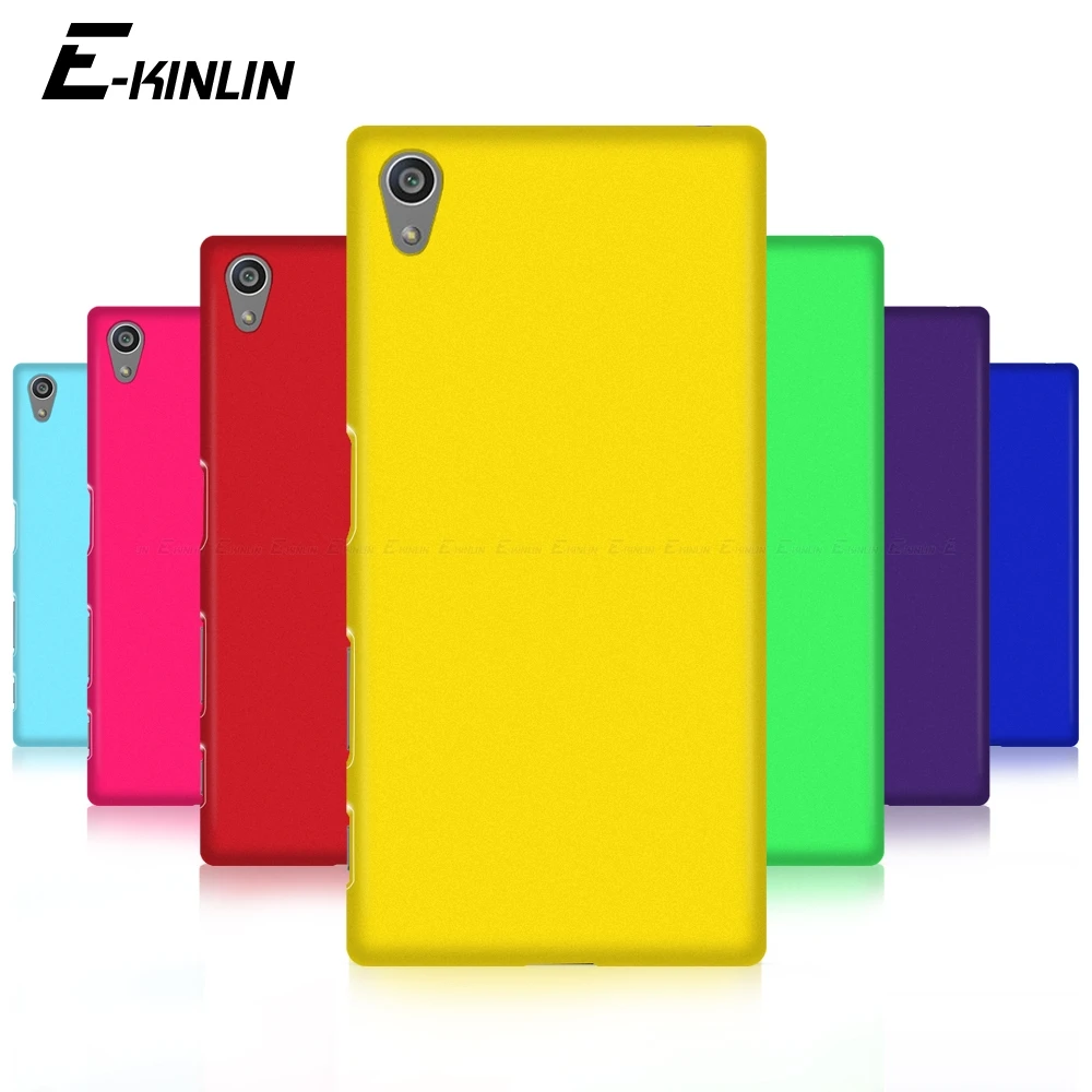 Жесткий матовый чехол для телефона ультратонкая задняя крышка Sony Xperia X Performance L1 L2