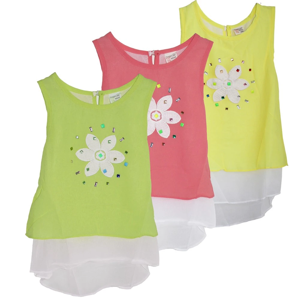 Футболка для девочек с надписью длинное платье без рукавов тонкая Обложка Летнее