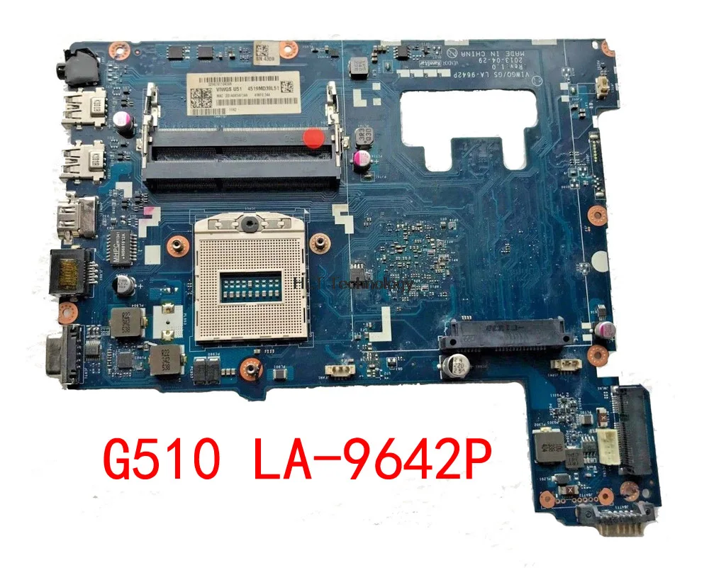 

Laptop MOTHERBOARD FOR LENOVO G510 VIWGQ/GS LA-9642P HM86 DDR3 100% TEST OK