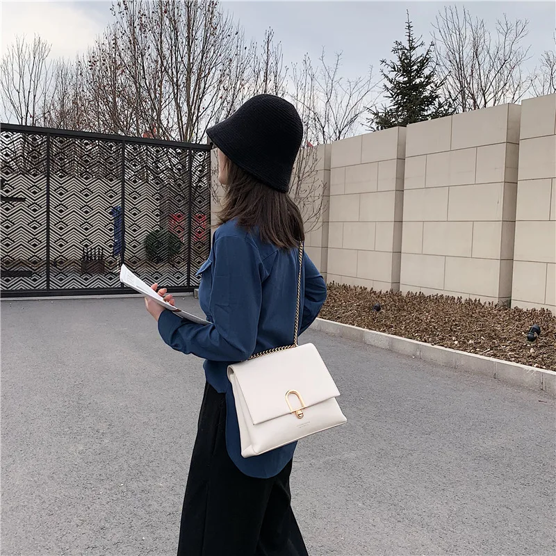 

Female Fashion Pu Leather Crossbody Bags For Women 2021 Solid Shoulder Messenger Bag Ladies Hand Sling Luxury Handbags Designer