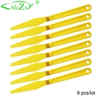 8 шт., автомобильные наклейки, угловые декоративные скребок, автомобильная виниловая пленка, уплотнительная прокладка, микро-Ракель, углеродная фольга, инструменты для установки 8A23