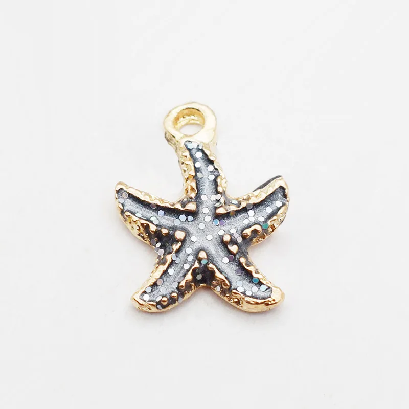 Ожерелье с подвеской ручной работы бусины из ракушек морской звезды аксессуары