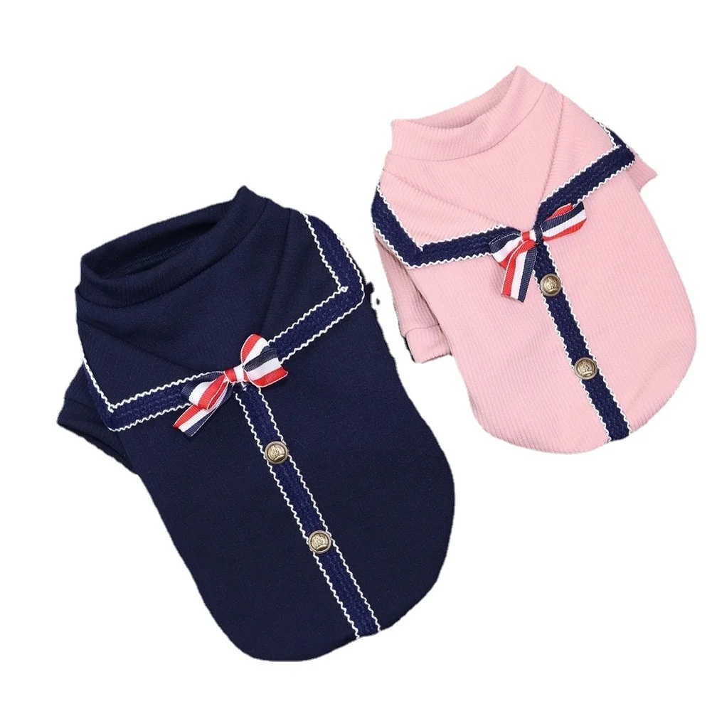 

Spring and Summer Student Clothes for Small and Medium Dogs,College Sweater Cute Teddy Small Dogs Cats Pets Clothes,Chihuahua