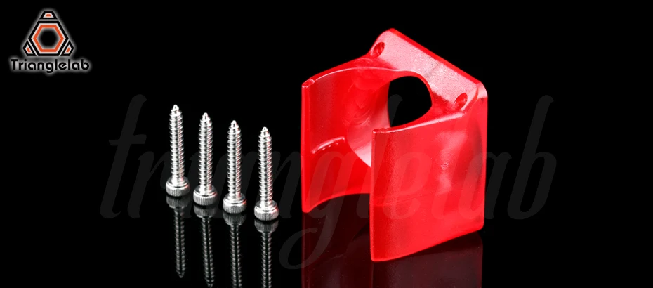 Trianglelab пользовательский кронштейн вентилятора для E3D V6 радиатор для E3D hotend кронштейн вентилятора радиатора для 3d принтера экструдер V6 prusa I3
