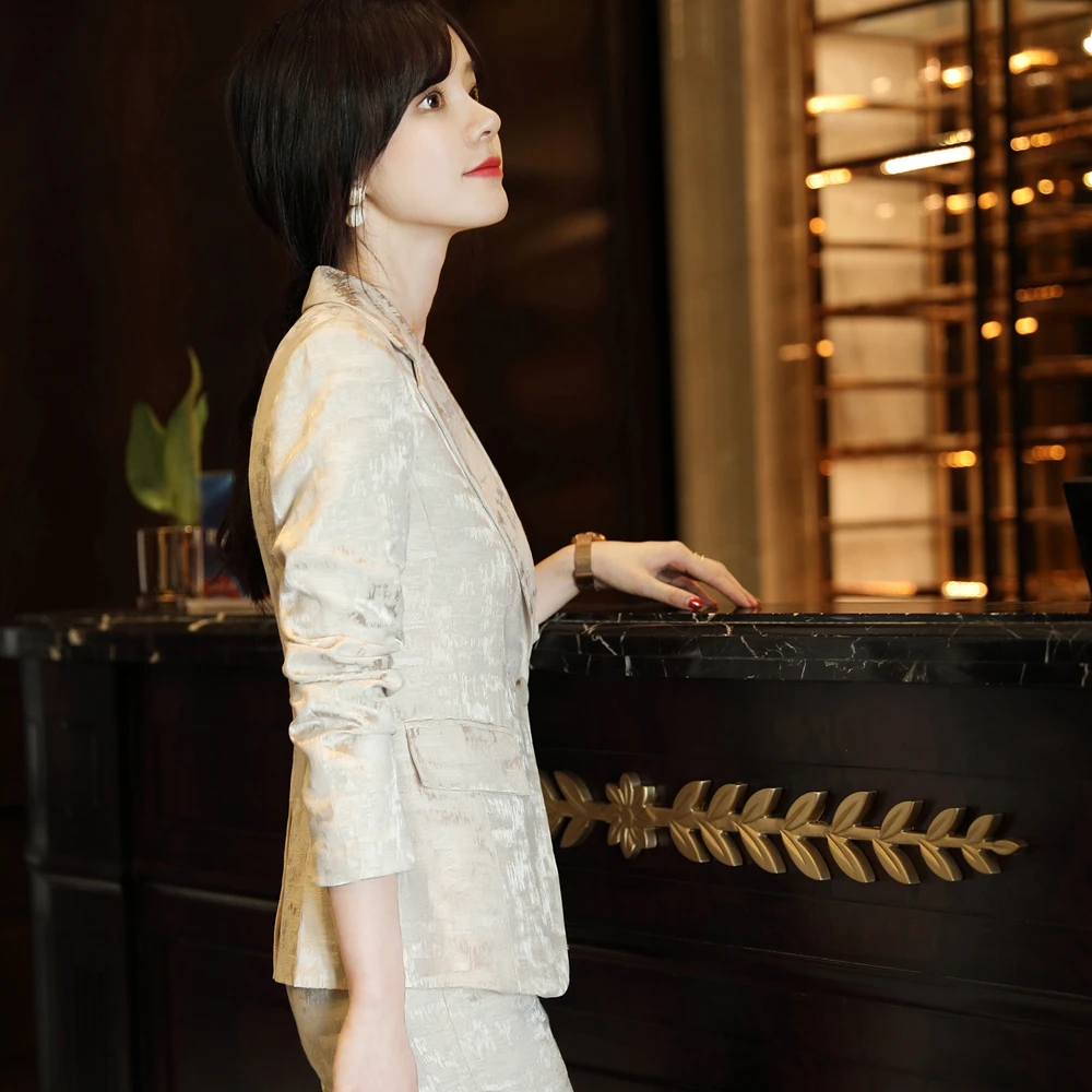 Профессиональная женская одежда для брюк новая модная куртка и высококлассные