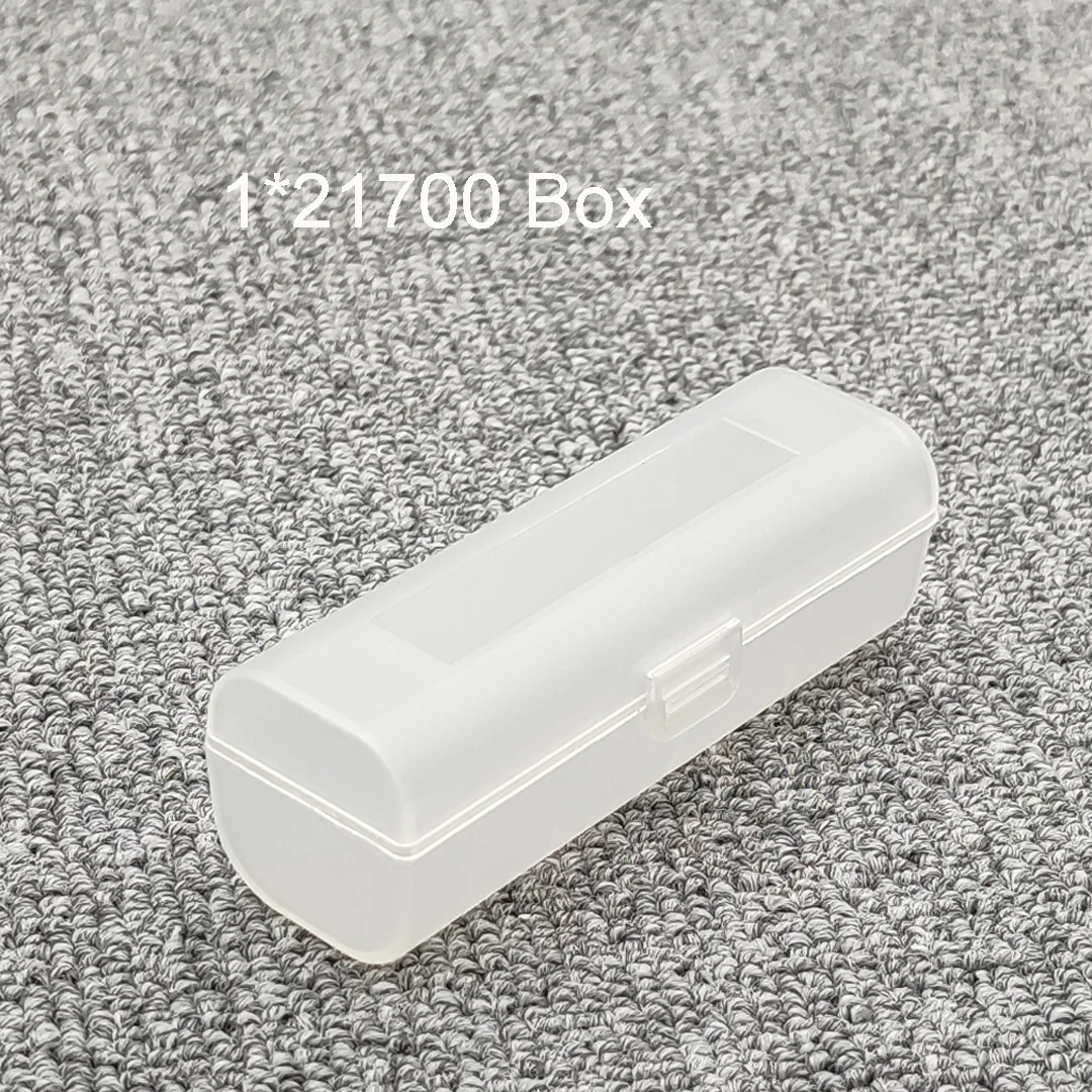 21700 коробка для хранения батареи держатель 1*21700 чехол пластиковая прозрачная |