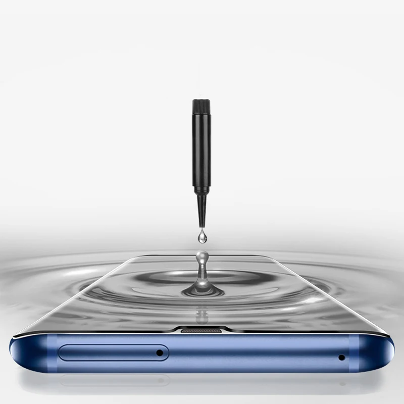 Жидкое УФ клеевое стекло 100D для Samsung Galaxy A51 A71 A50 A30 A20 A70 A80 A90 A10 M10 M20 M30 Защитная