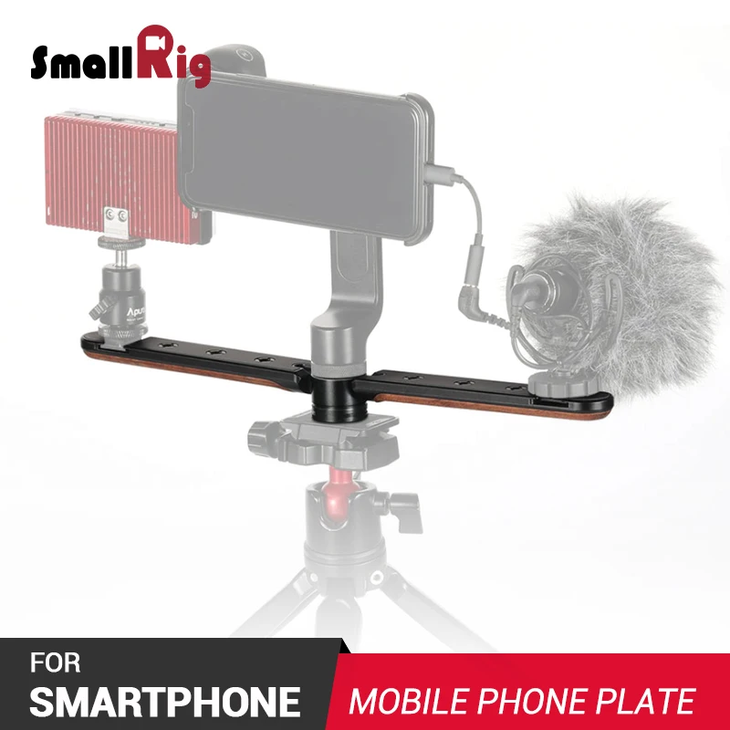 SmallRig мобильный телефон удлинитель для смартфона Vlog Vlogging аксессуары Rig Fr микрофон вспышка свет прикрепить DIY варианты 2381