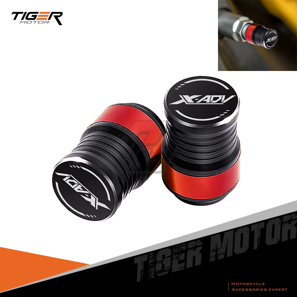 

For Honda X-ADV 150 750 Adventure Rim Motorcycle Accessories Wheel Valve Stem Cap Set