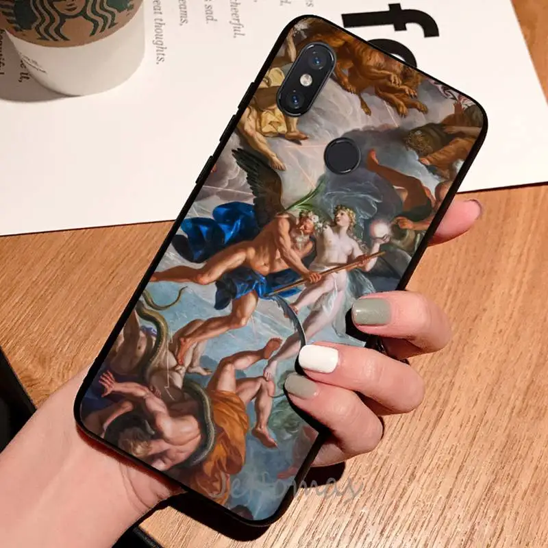 

Famous painting Art retro Phone Case For Xiaomi Redmi note 7 8 9 t max3 s 10 pro lite