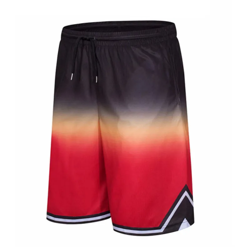 

Gradient colored shortsSummer Running Shorts Men Sports Jogging Fitness Shorts Quick Dry Short Gyms bodybuilding Short Pants