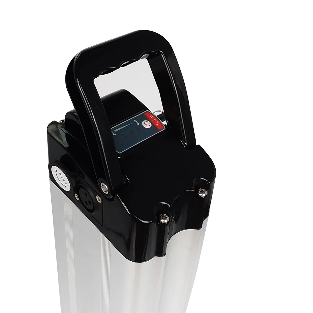 24 В 36 48 серебристый чехол для аккумулятора электровелосипеда с толстыми шинами