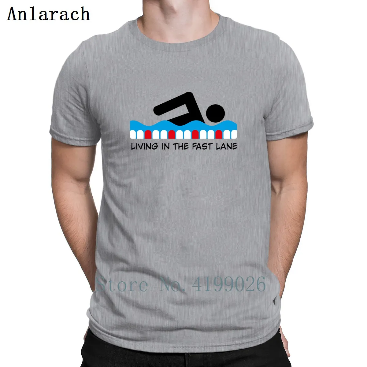 Swimmings футболка Funky вязаная последняя Базовая Однотонная для мужчин хип хоп