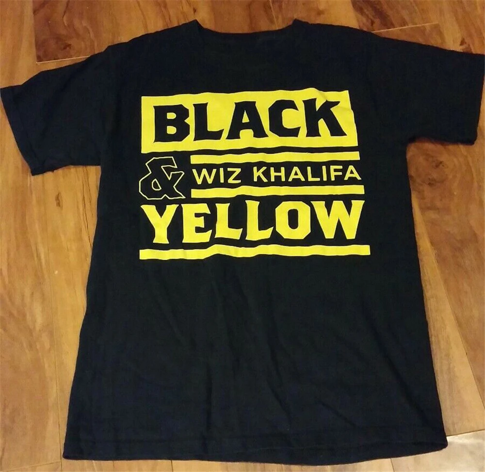 Wiz Khalifa футболка Размер маленькая уличная Повседневная футболка|Мужские