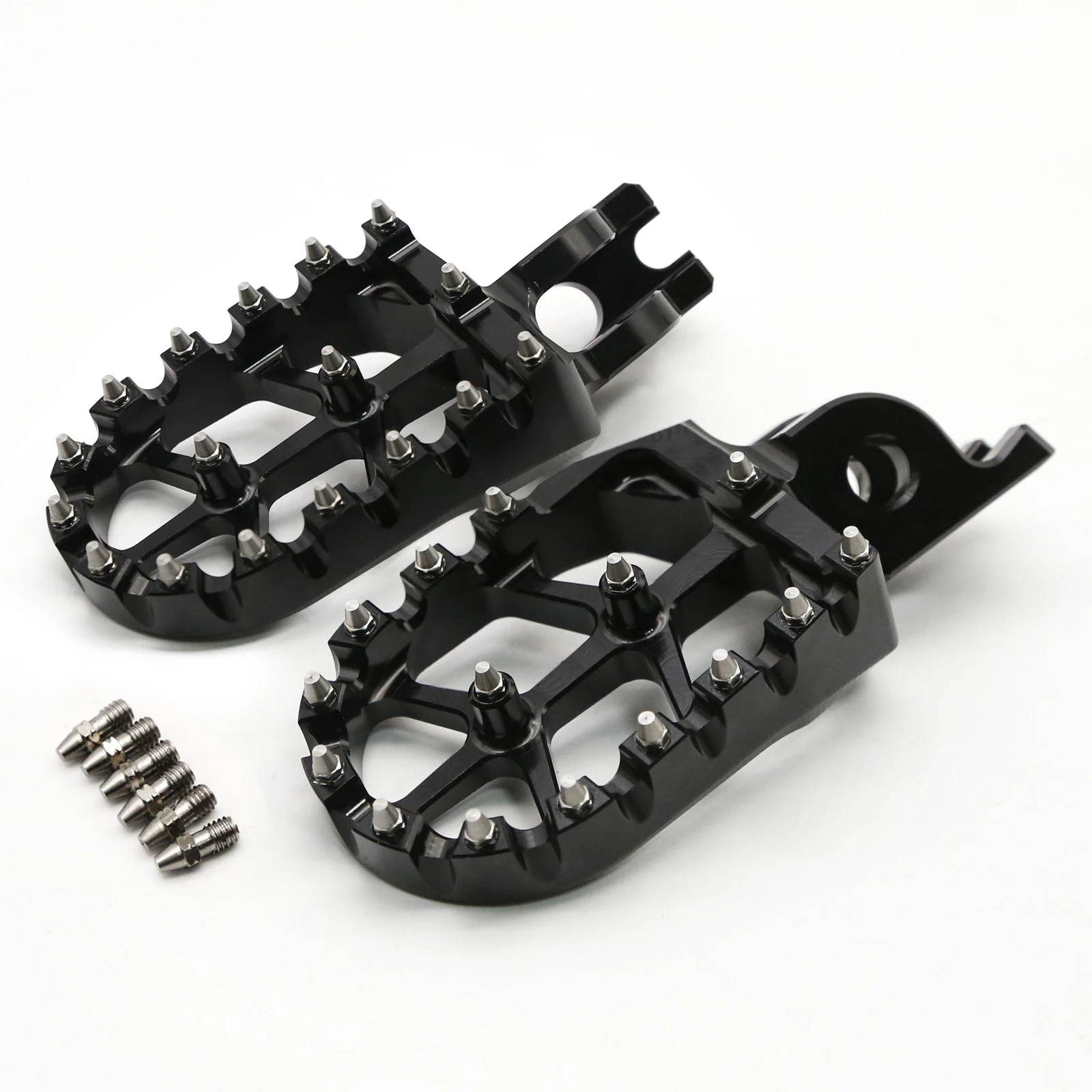 

For KAWASAKI KX250 KX450 KX KX250F KX450F KXF 250 450 KLX450R KX250X KX450X CNC Foot Rests Footrest Footpegs Pegs Pedals