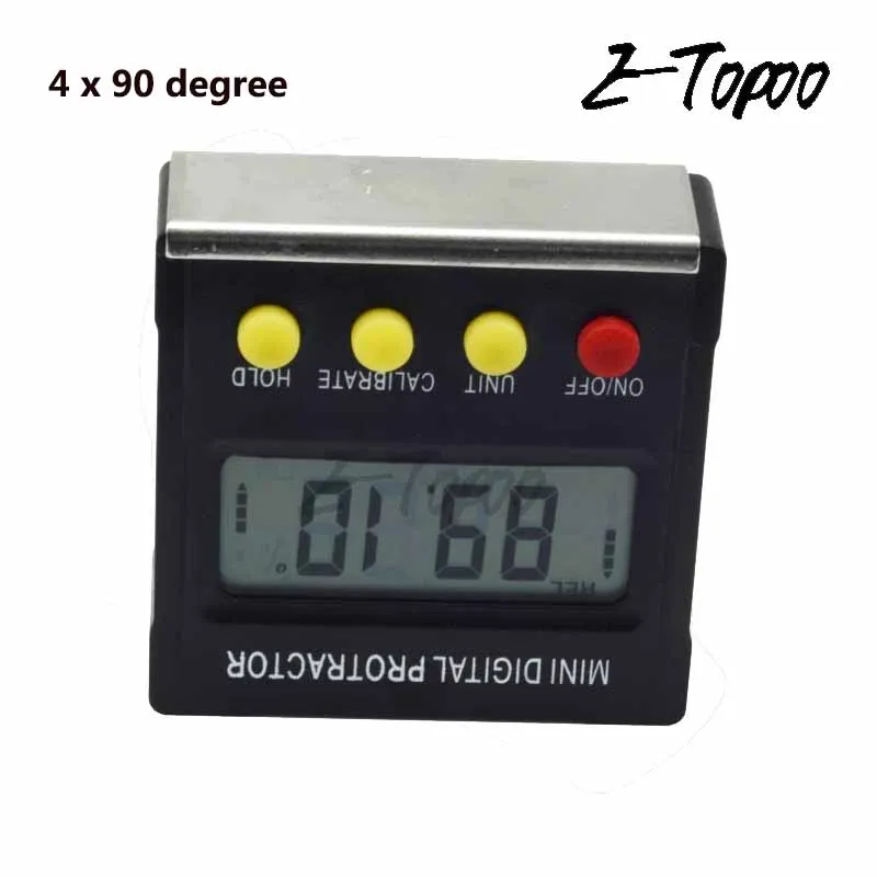 Прецизионный цифровой транспортир инклинометр уровень угломер коническая