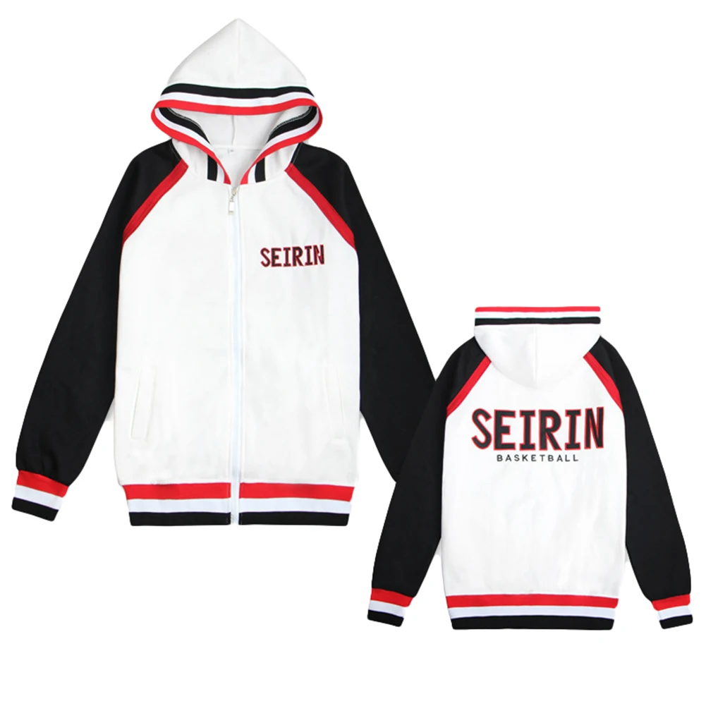 Brdwn Kuroko без корзины Seirin школьный Tetsuya Kagami Taiga Hyuga Junpei Iduki Shun Косплей Толстовка