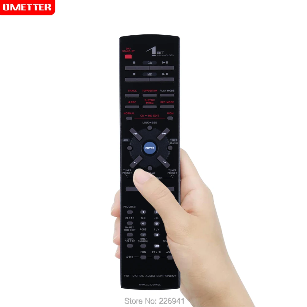 

RRMCG0300AWSA remote control use for sharp audio system remoto controller controle teleconmando fernbedienung