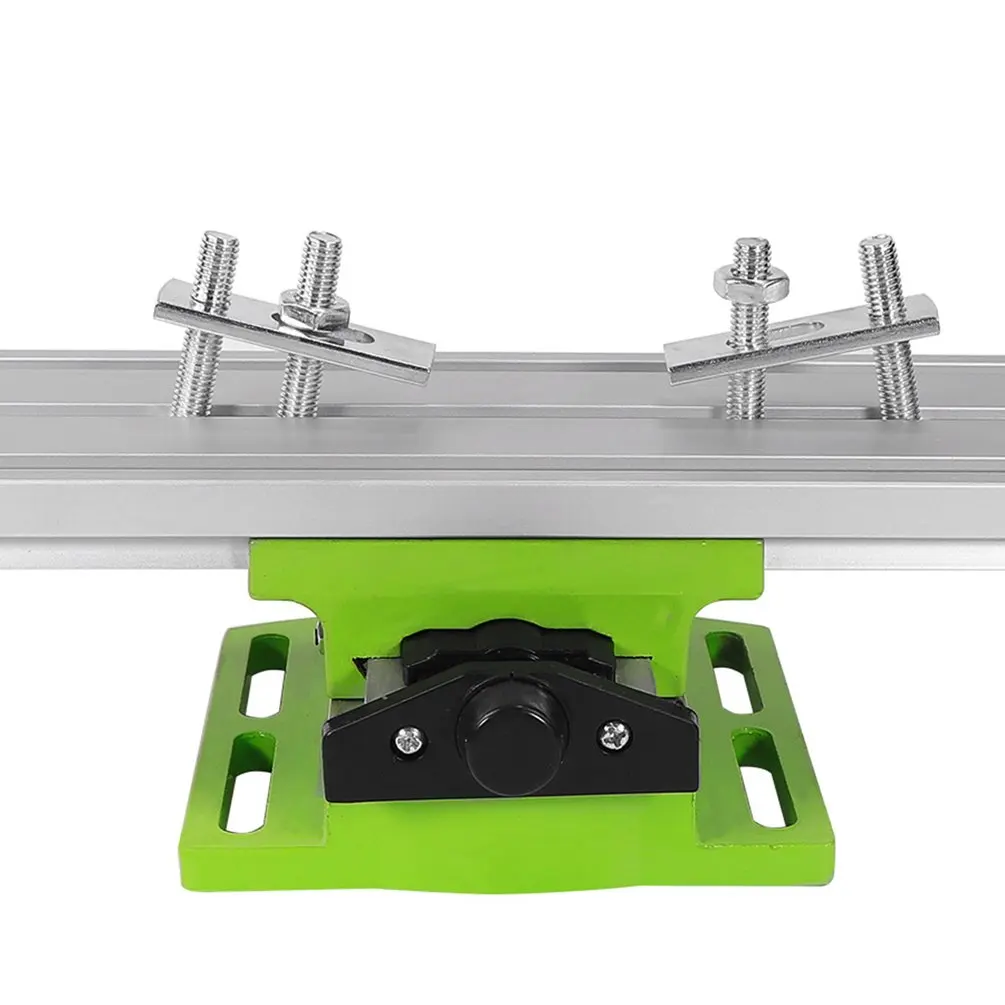 

1Pc Multi-Function Milling Machine Workbench X-Axis Y-Axis Hand Wheel Adjustment Coordinate Table Portable Drilling Worktable