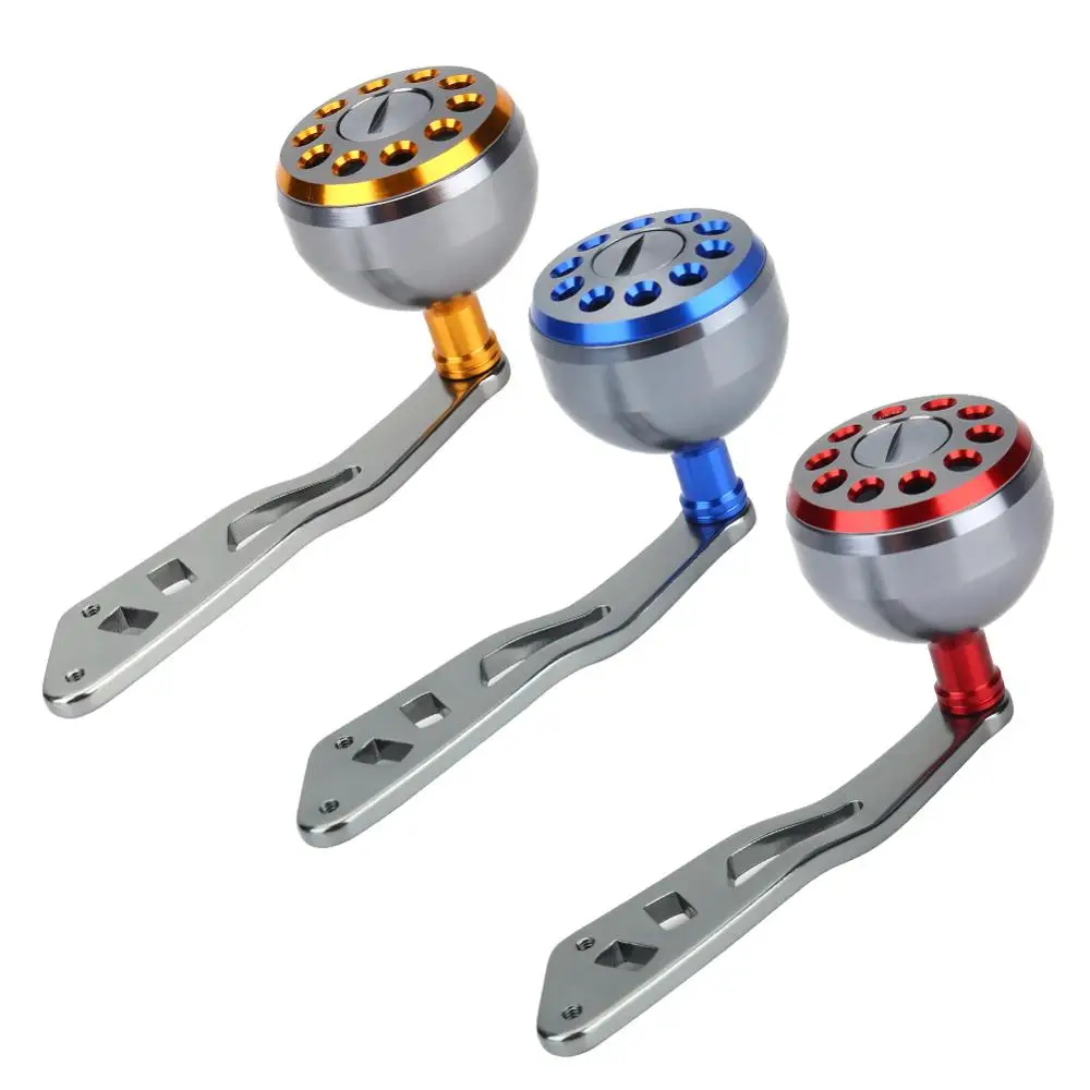 Рыболовная катушка с металлической ручкой прочная одной для заброса приманки