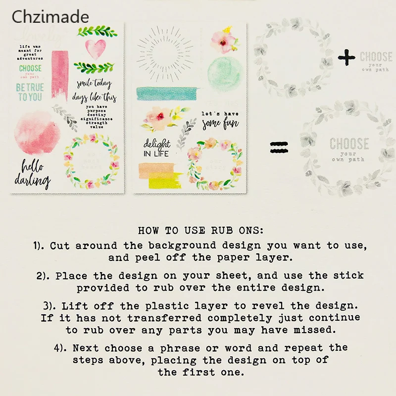 Lychee Life 2 шт. мультяшная балерина бумажная наклейка переводная Печать