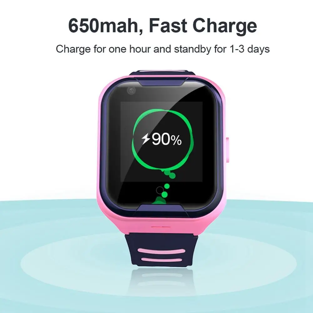 LEMFO, gps, Детские умные часы, 4G, поддержка sim-карты, вызов, SOS, полный сенсорный телефон, часы с камерой, водонепроницаемые, детские часы