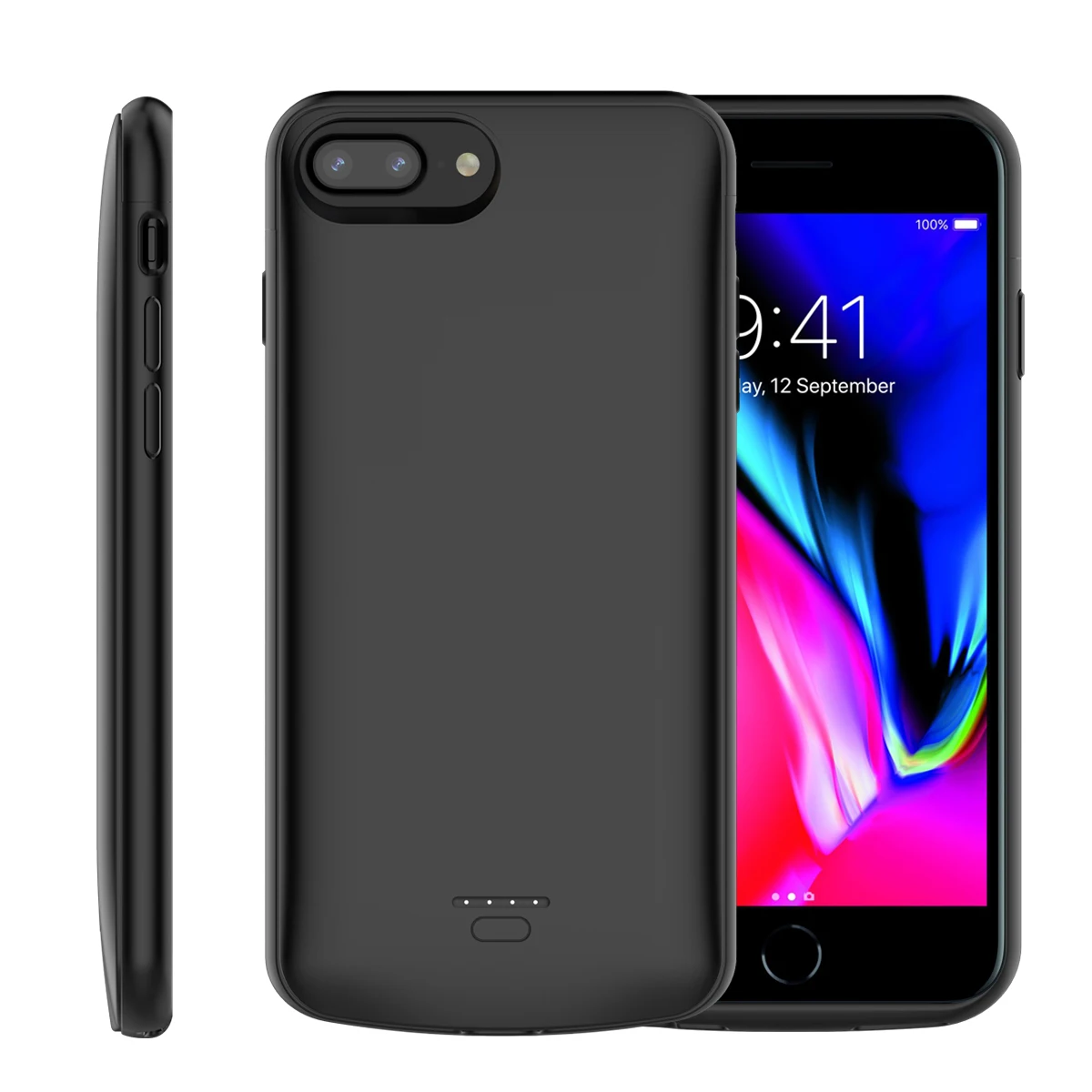 CASEWIN для iPhone 6 Plus, 6s Plus, 7, 8 Plus, чехол для зарядного устройства, 5500 мА/ч, запасной внешний аккумулятор, чехол для зарядки iPhone 6, 6s, 7, 8, чехол