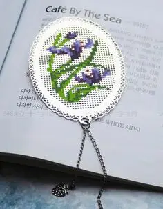 TT Girls DIY ремесло Стич вышивки крестом металлическая Закладка серебро Золотой Рукоделие Вышивка ремесла счетный крест-строчка Kit-6TH - Цвет: JS069