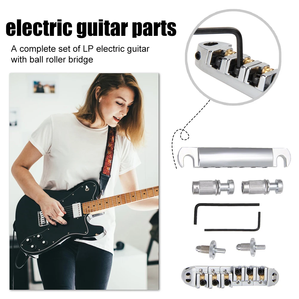 Гитарное седло LP из сплава мостовая струна для электрогитары сменные детали