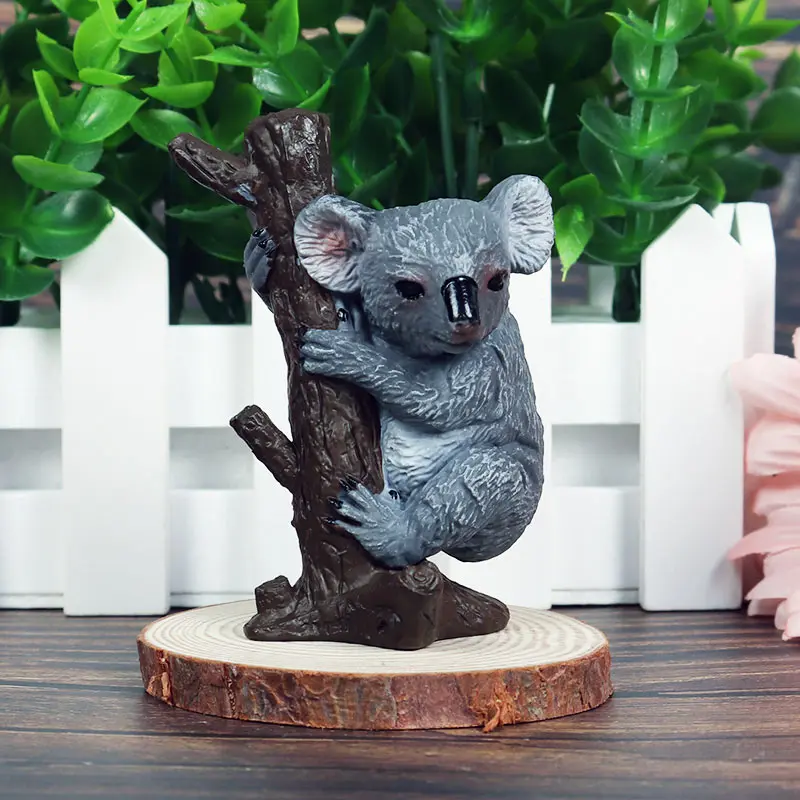 Oenux оригинальная милая Коала животные модель красивая коала медведь фигурка