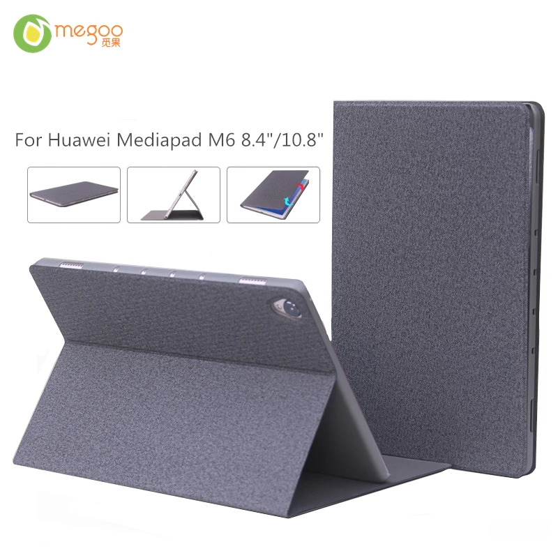 Чехол Megoo для Huawei Mediapad M6 8 4 дюйма/10 дюйма чехол книжка с подставкой 10 дюйма|huawei mediapad