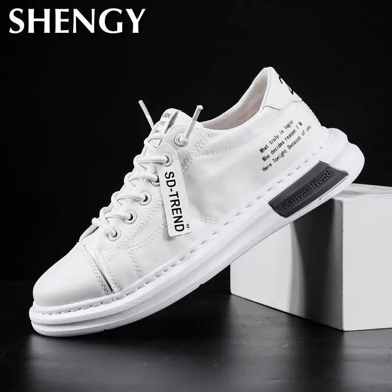 Новая обувь Мужская модная повседневная для скейтборда Легкая прогулочная