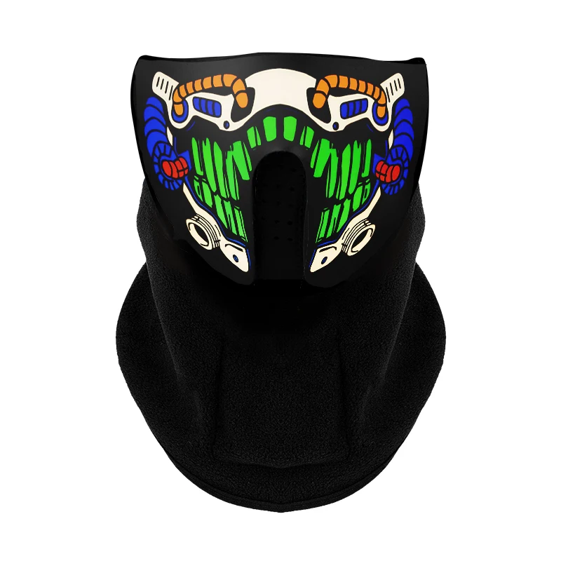 

Halloween EL Sound Activated Party Mask