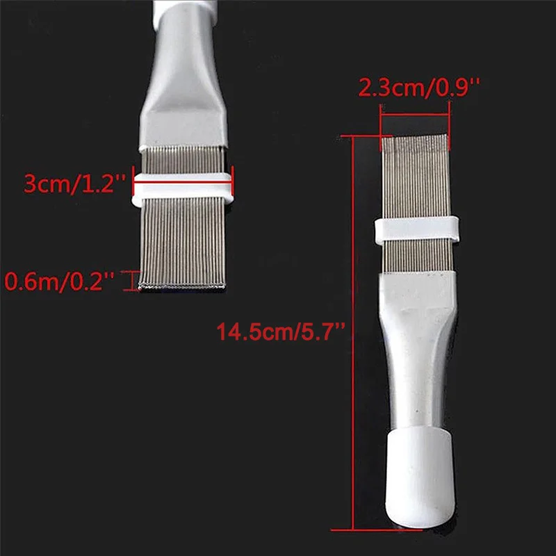 

1x Fin Comb for Air Conditioner Blade Cooling Straightening Cleaning Tool Useful