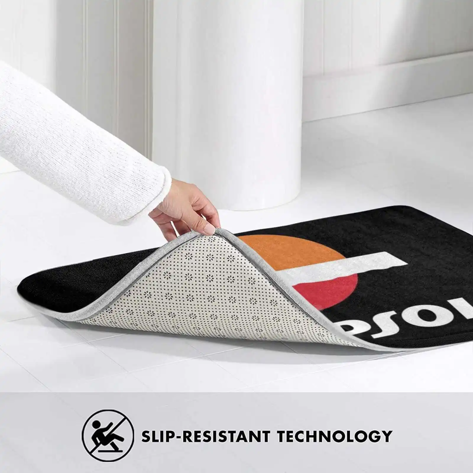 Repsol наклейка на рубашку маска мягкий дом семейный Противоскользящий коврик