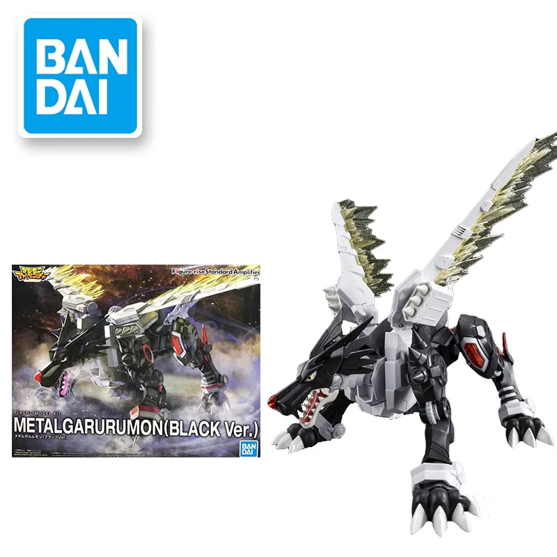 

Фигурка BANDAI Rise PB Digimon Garurumon, черное аниме, приключения Digimon, сборная модель, экшн-фигурка, детские игрушки для мальчиков