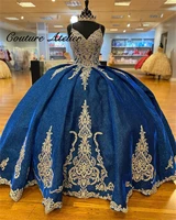 navy blue ball gown quinceanera dresses formal prom graduation gowns lace up princess sweet 15 16 dress vestidos de 15 a%c3%b1os