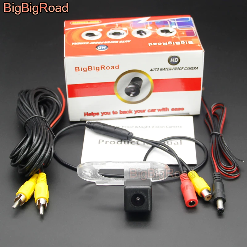 Камера заднего вида BigBigRoad для автомобилей Hyundai Santa Fe Classic SM 2000-2005 2006 Hawtai Bolgheri ночное