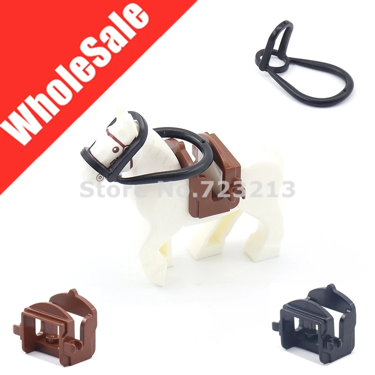 Оптовая продажа 100 шт./лот седло лошадь веревка лассо аксессуары MOC животные