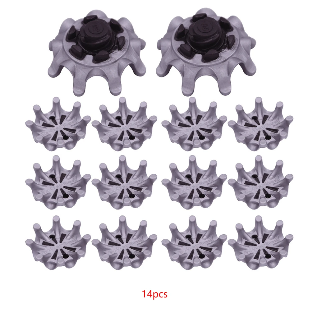 

14pcs Golf Shoes Pins Training Shoes Fast Twist Shoe Spikes Golf Sneaker Cleats Accessories