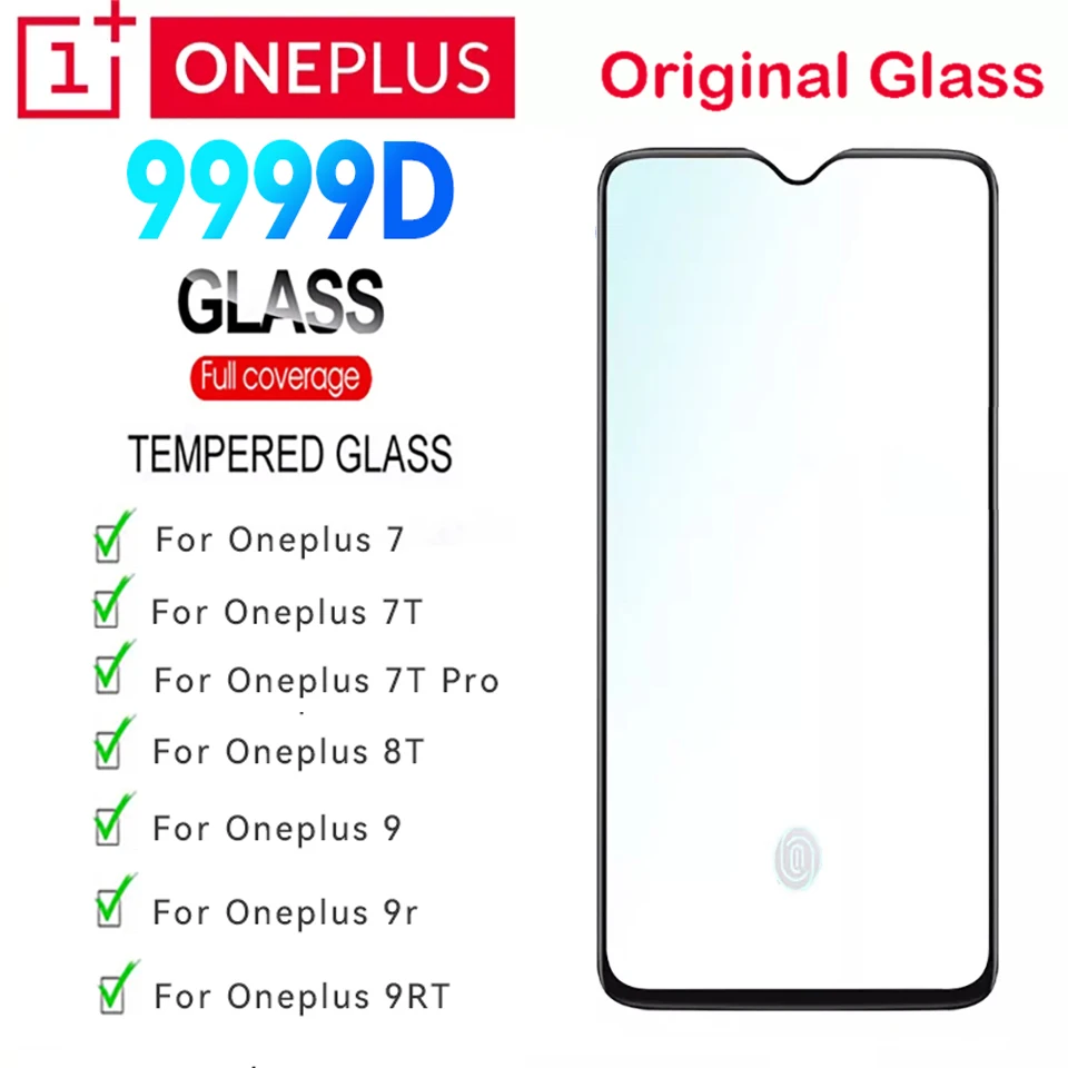 Защитное стекло для Oneplus 9 9r 9RT 5G прозрачное One Plus 7 7T Pro 8 8T Защитная пленка экрана