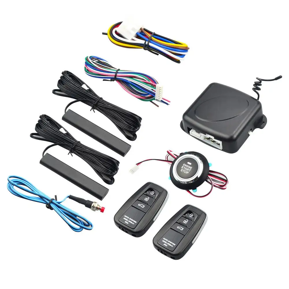 

12V One-Key Start Keyless Entry System Car Alarm Systems +Remote Control