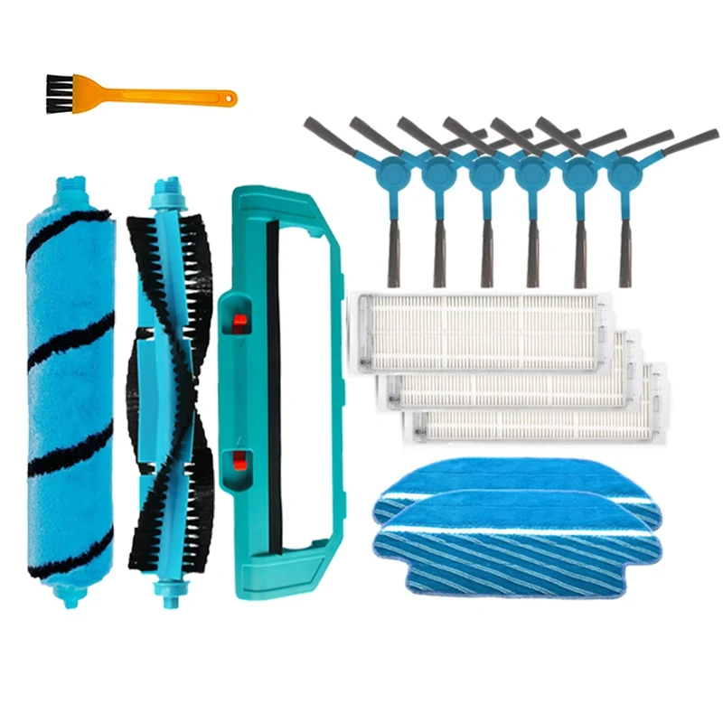 

Запчасти для Xiaomi Mijia STYJ02YM, основная роликовая щетка, боковая щетка, фильтр для Conga 3490 3290, насадки для швабры, тряпки