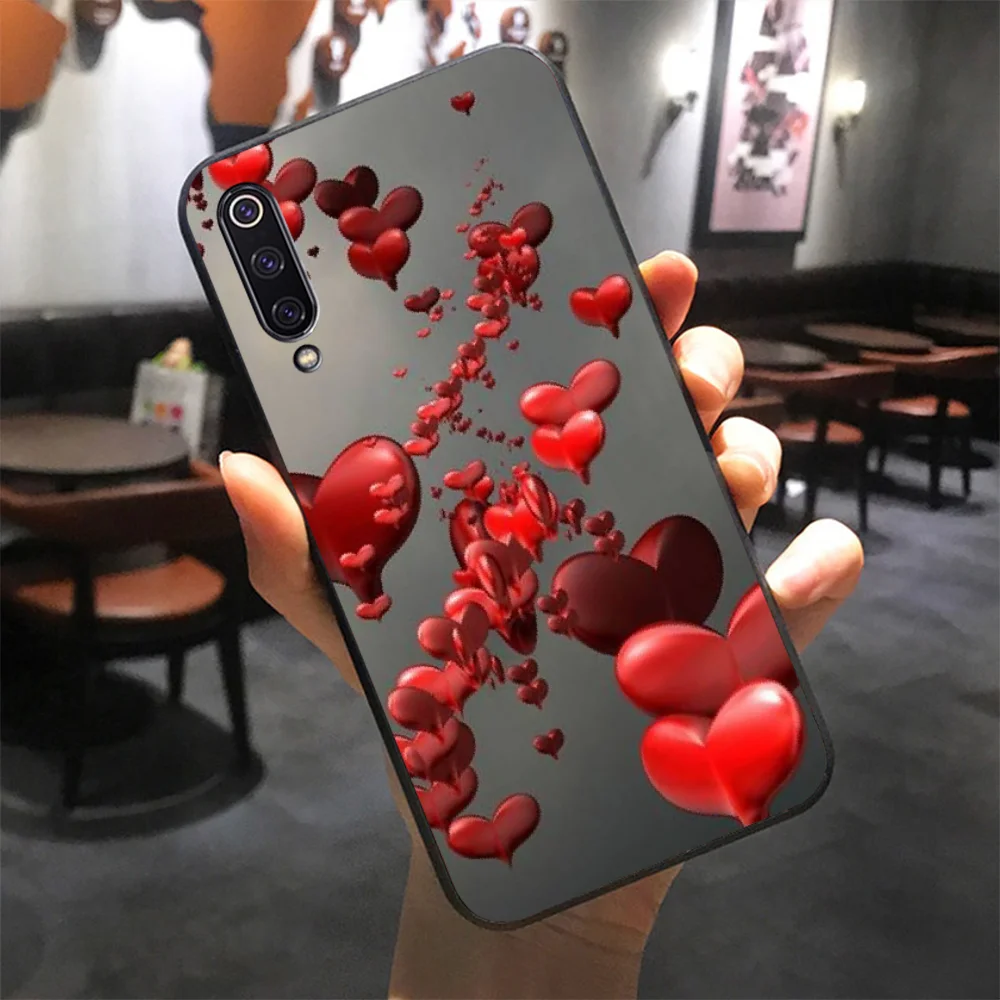 BaweiTE 3D Love Heart Customer высококачественный чехол для телефона Xiaomi 8 9 se 5X Redmi 6pro 6A 4X 7 5plus note