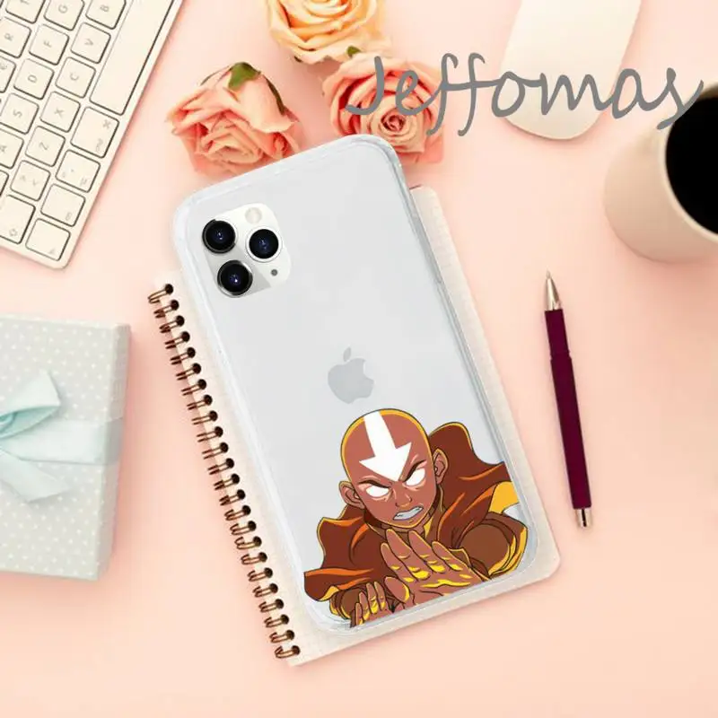

Avatar The Last Airbender Phone Case Transparent for iPhone 11 12 mini pro XS MAX 8 7 6 6S Plus X 5S SE 2020 XR