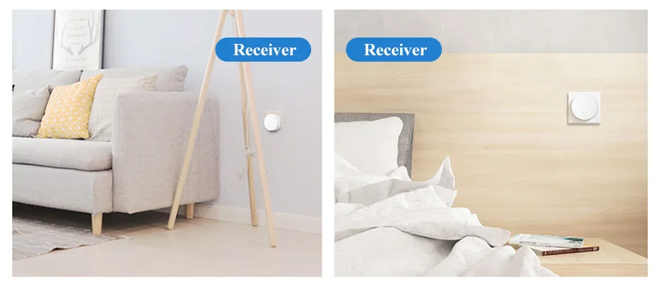 Xiaomi Mijia Linptech wifi самогенерирующийся беспроводной дверной звонок работает с приложением Mijia умное управление функцией памяти AC 110-240V