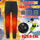 Теплые брюки с электрическим подогревом, размеры до XL