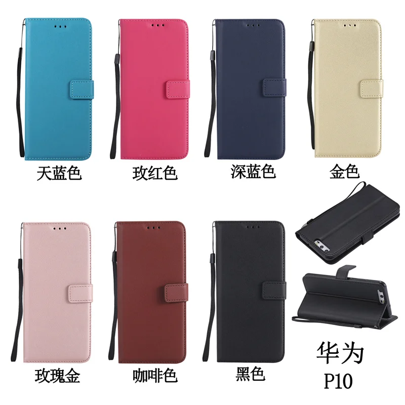

Imitation Cowhide Leather Cover For Huawei P7 P8 P9 P10 P20 P30 P40 Pro Lite Stand Wallet Case For Huawei PSmart 2019 Case Cover